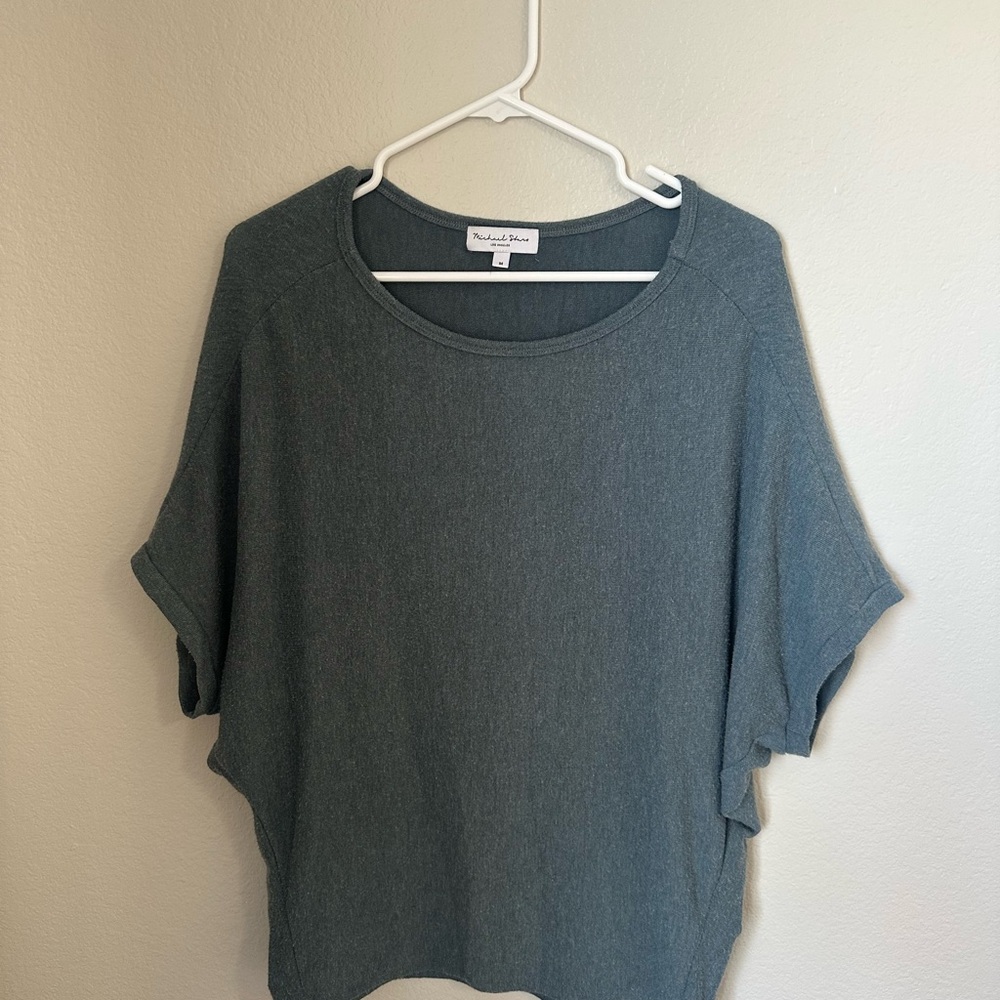 Michael Stars Dolman Sleeve Knit Top Size M